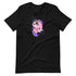 The Flooficorn Tee by Bindlewood Shop is a cozy, lightweight, gender-neutral shirt featuring a cute pink narwhal-unicorn with green eyes, purple mane and tail, and colorful stars—crafted in the whimsical Chris Ryniak style.